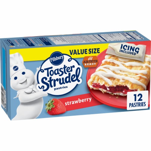 Pillsbury™ Strawberry Toaster Strudel Frozen Pastries Value Size