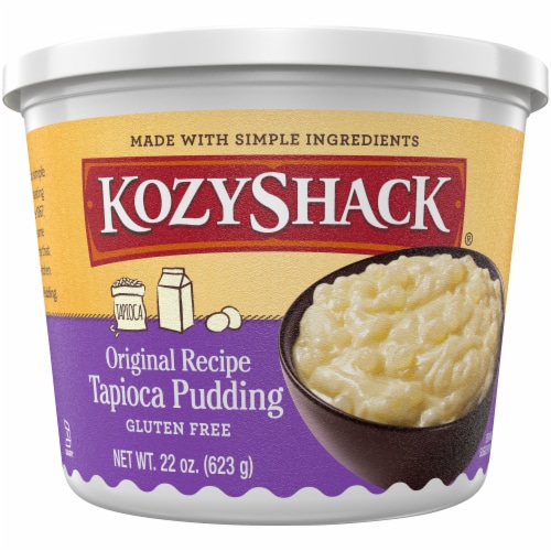 Kozy Shack Tapioca Pudding Tub, Gluten Free Dessert