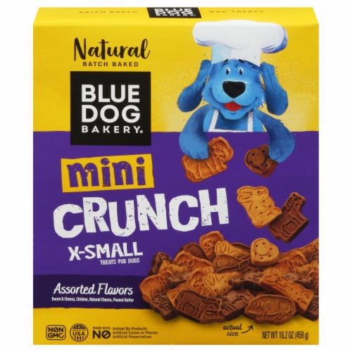 Blue Dog Bakery Mini Crunch Assorted Flavor Extra Small Dog Treats