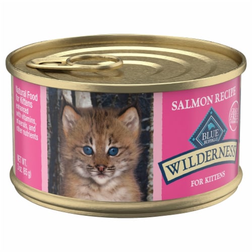 Blue Buffalo® Wilderness™ Salmon Recipe Wet Kitten Food
