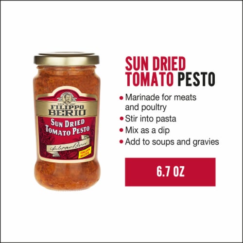 Filippo Berio® Sun Dried Tomato Pesto