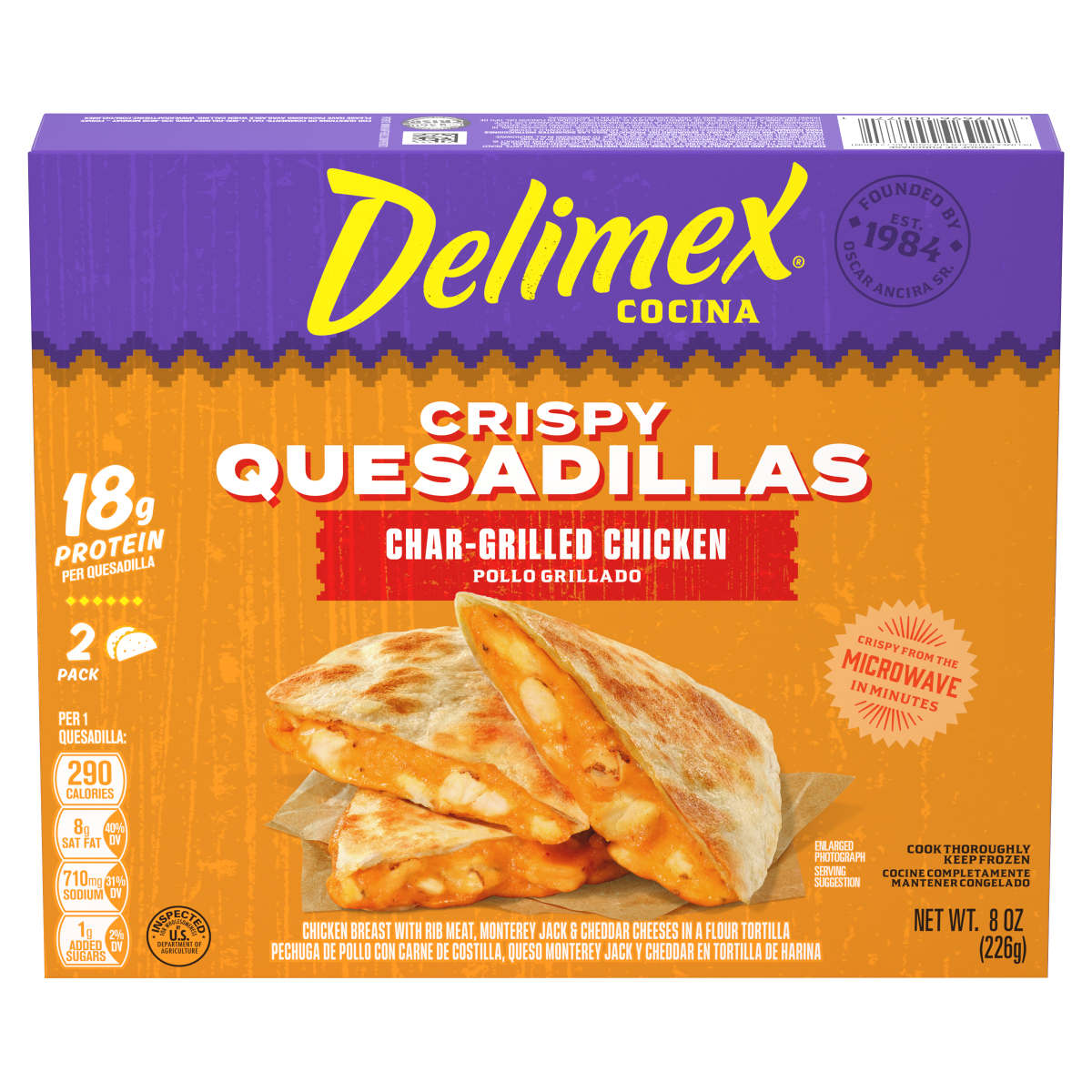 Char-Grilled Chicken Crispy Quesadillas