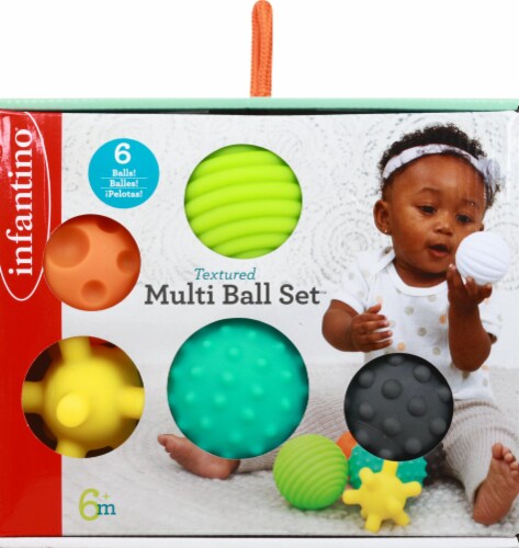 Infantino Textured Multi Ball Infant Toy Set