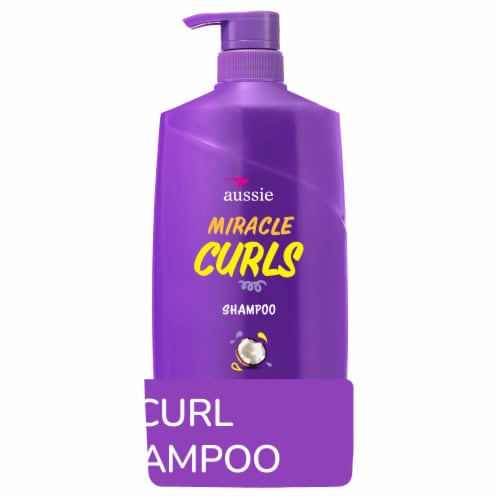 Aussie Miracle Curls Shampoo with Coconut Oil Paraben Free
