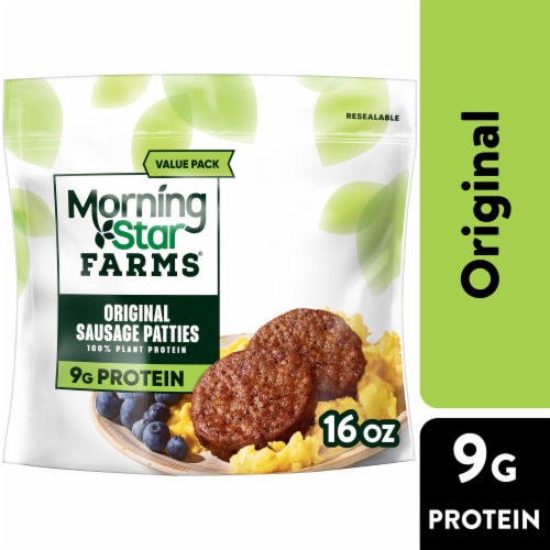 MorningStar Farms® Veggie Breakfast Original Plant Based Sausage Patties