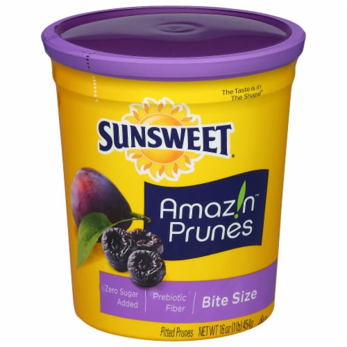 Sunsweet® Bite Size Pitted Amazin™ Prunes Canister