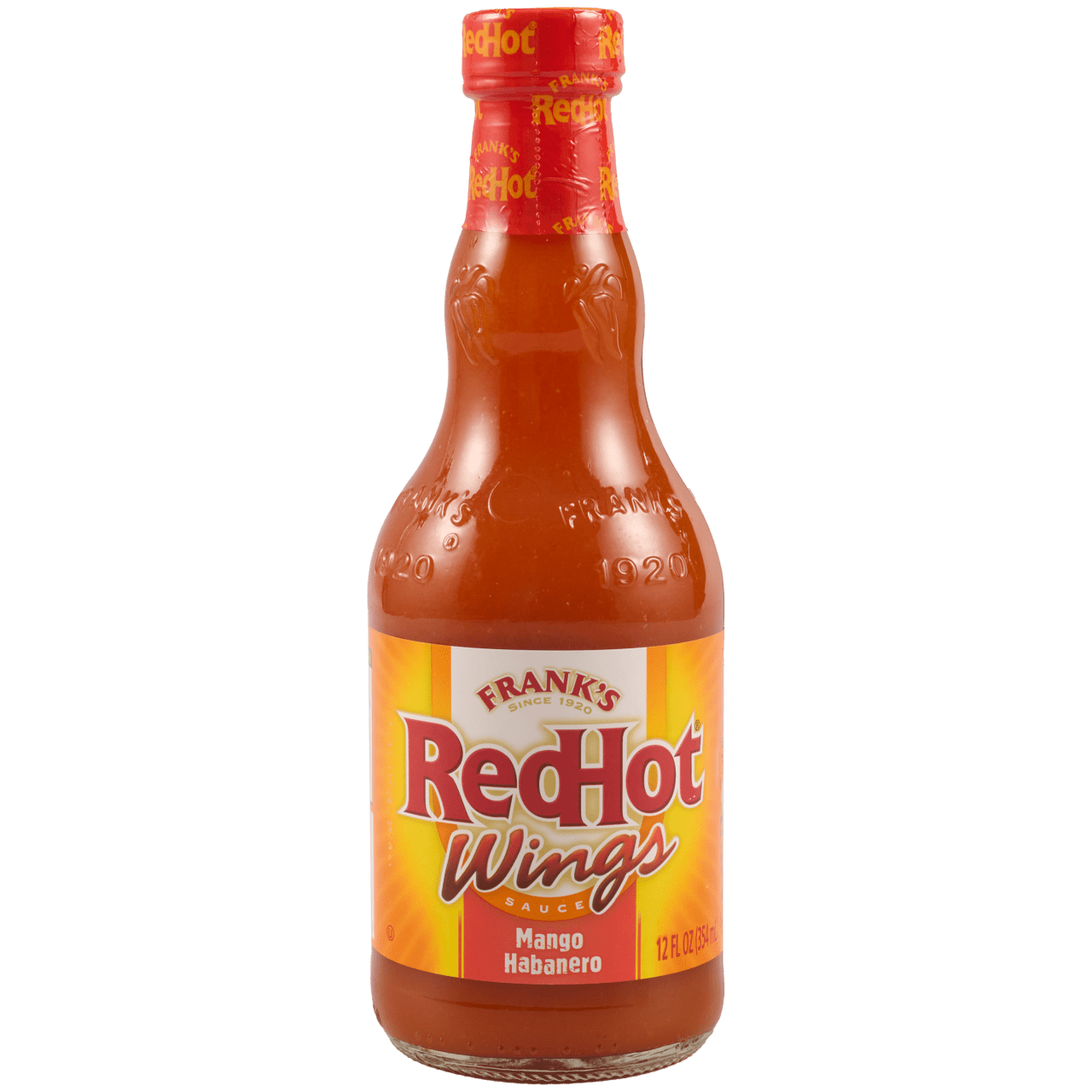 Frank's RedHot Mango Habanero Wings Sauce, 12 fl oz
