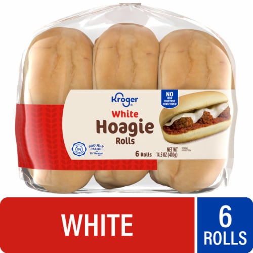 Kroger® White Hoagie Rolls