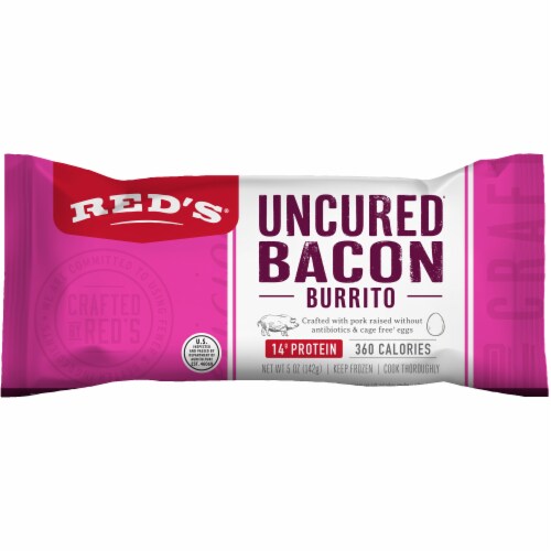 Red's Uncured Bacon Breakfast Burrito