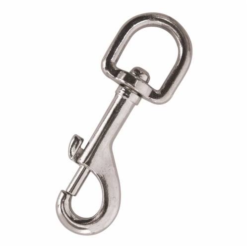 Mibro Kingchain Bolt Snap Round Swivel Nickel