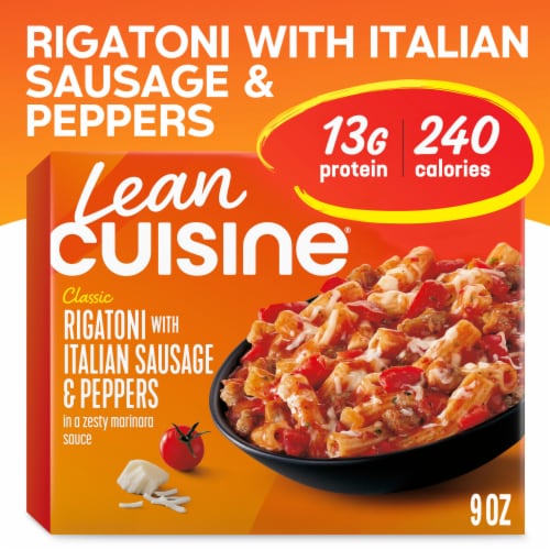 Lean Cuisine Rigatoni with Italian Sausage and Peppers Frozen Meal