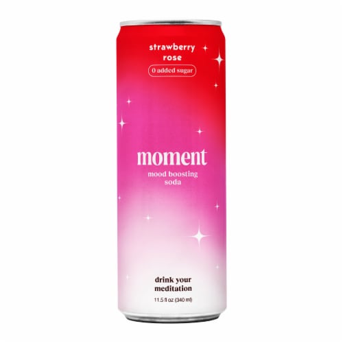 Moment Mood Boosting Soda Strawberry Rose
