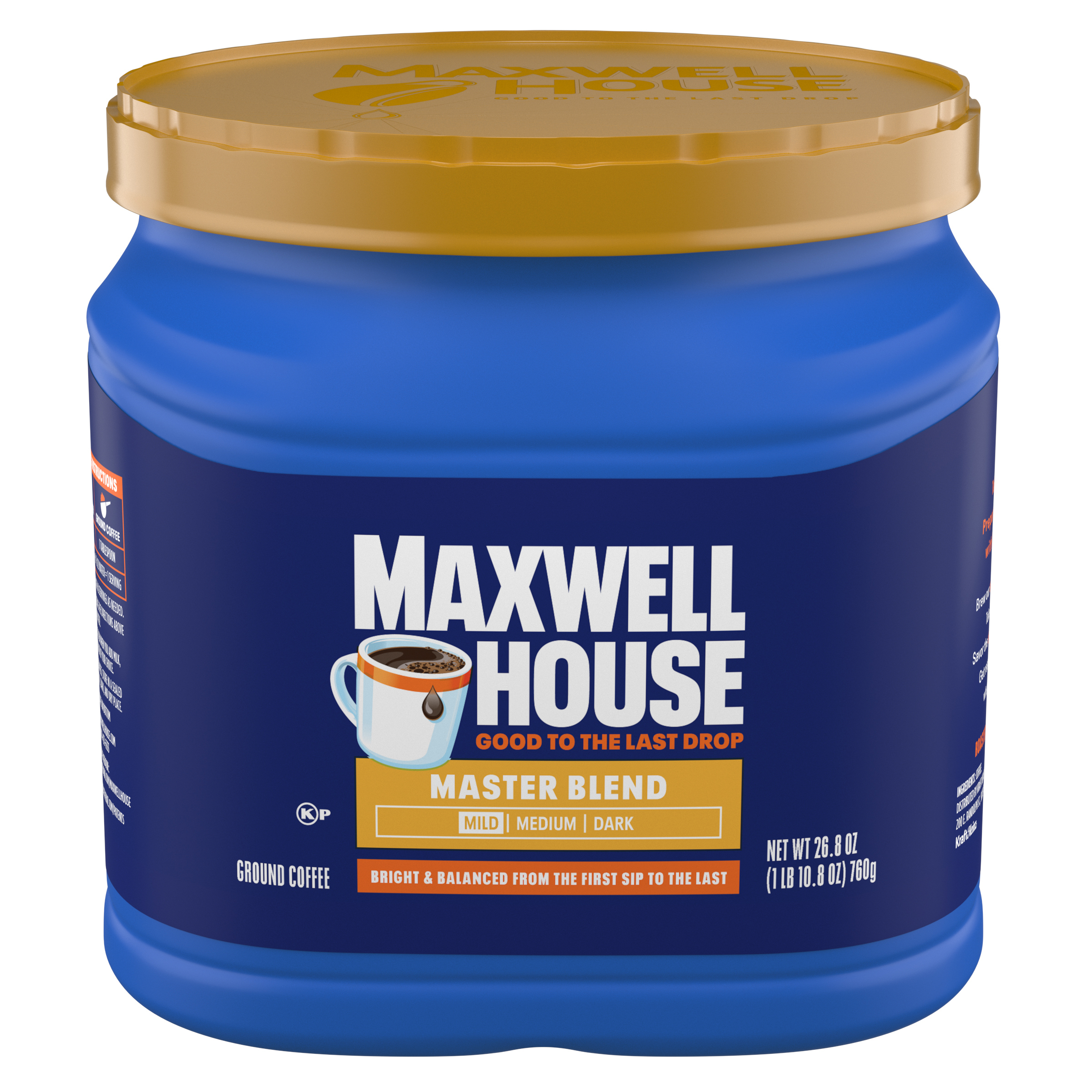 Master Blend Mild Roast Ground Coffee