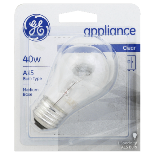GE 40-Watt Appliance A15 Light Bulb