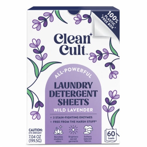 Clean Cult™ Wild Lavender Laundry Sheets