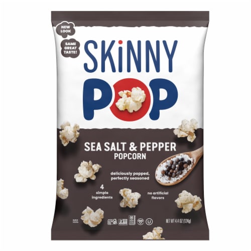 SKINNYPOP Sea Salt & Pepper Popcorn Bag