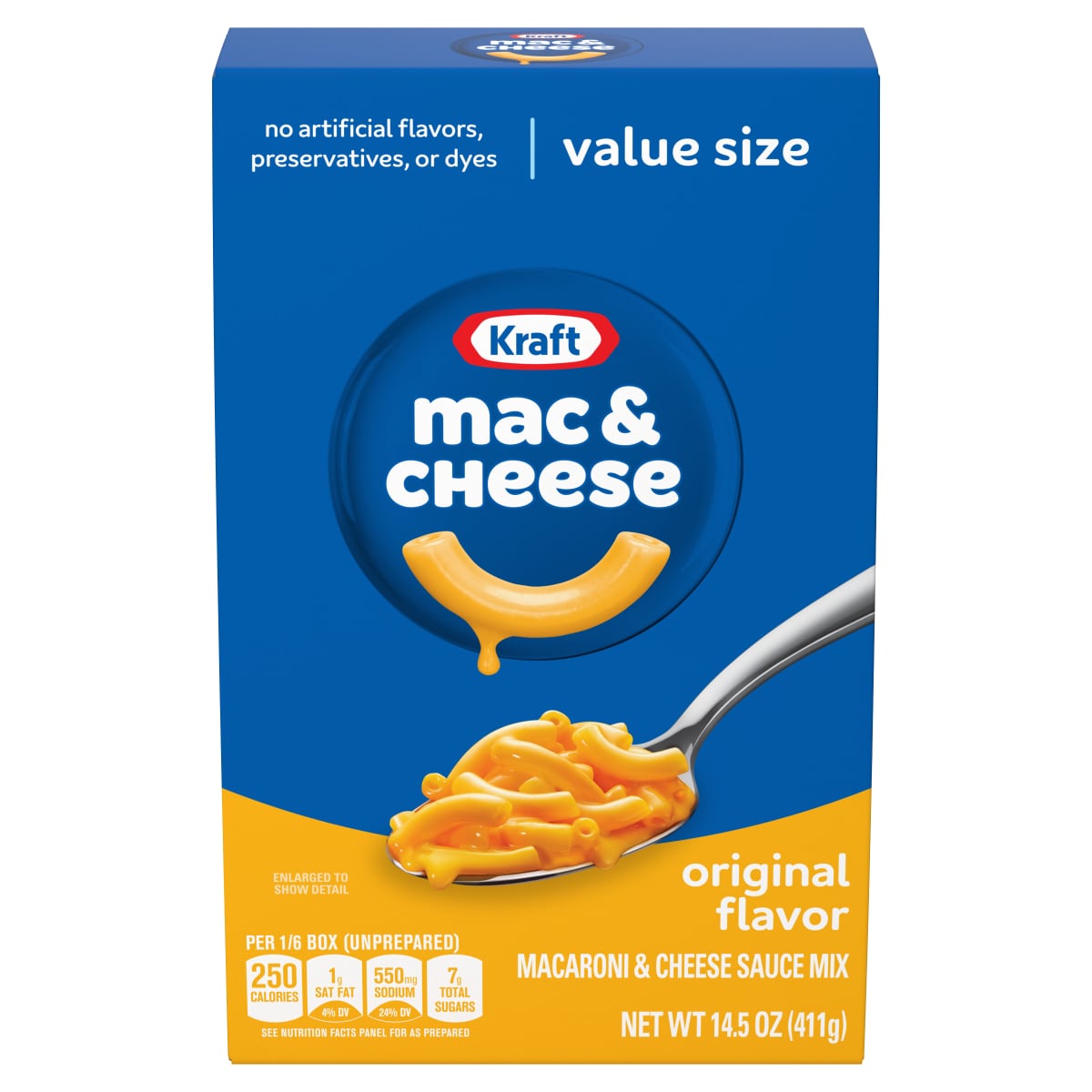 Original Mac & Cheese Macaroni and Cheese Dinner Value Size
