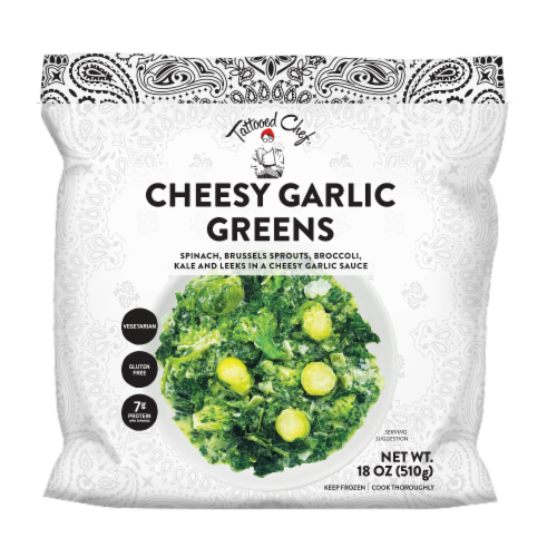 Tattooed Chef™ Cheesy Garlic Greens