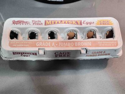 Farm Fresh Mitlitsky Grade A Jumbo Brown 1 doz