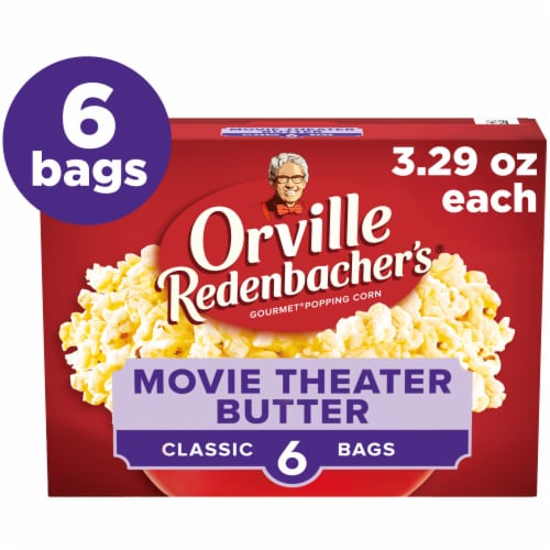 Orville Redenbacher’s Movie Theater Butter Popcorn Microwave Popcorn