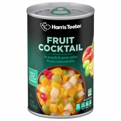 Harris Teeter® Fruit Cocktail Lite 100% Peach & Pear Juice