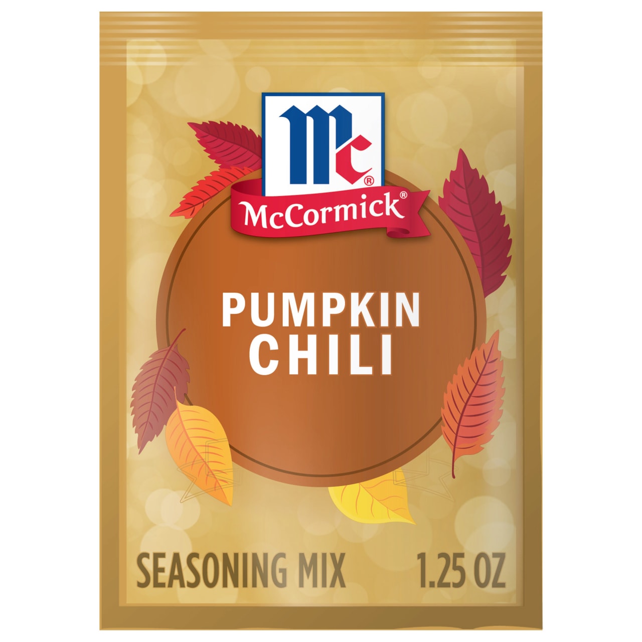 McCormick Pumpkin Chili Seasoning Mix, 1.25 oz (6-Pack)