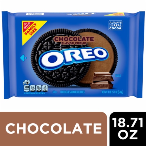 OREO Chocolate Creme Chocolate Sandwich Cookies Family Size