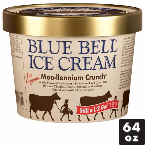 Blue Bell® Moo-llennium Crunch® Ice Cream Tub