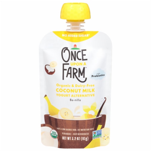 Once Upon a Farm™ Ba-nilla Coconut Milk Yogurt Alternative Pouch