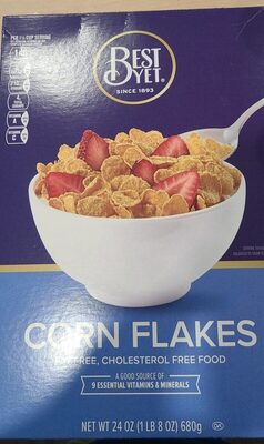 Best Yet Corn Flakes 24oz