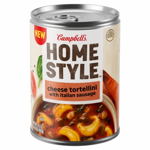 Campbell's® Homestyle™ Cheese Tortellini with Italian Sausage Soup