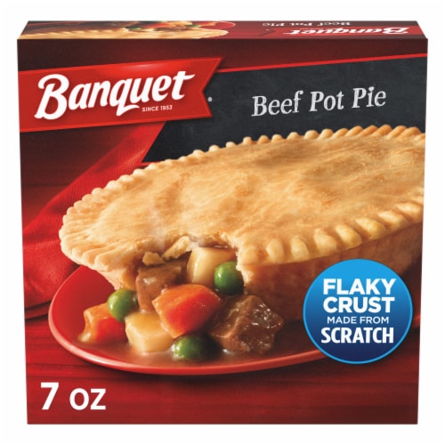 Banquet Beef Pot Pie, Frozen Meal
