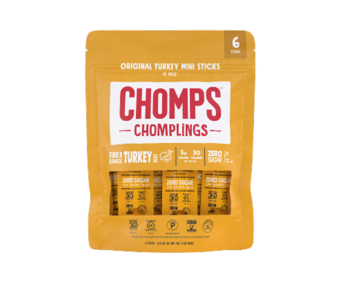 Chomps® Chomplings Original Turkey Mini Snack Sticks