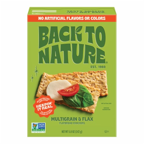 Back to Nature Multigrain & Flax Flatbread Crackers