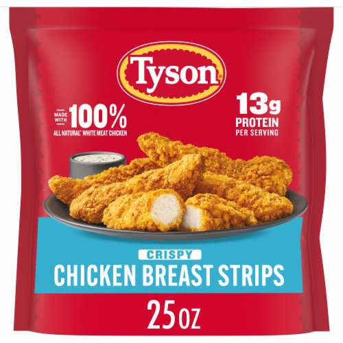 Tyson Frozen Crispy Chicken Breast Strips