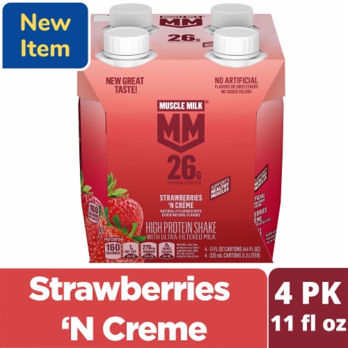 Muscle Milk® Strawberries ‘N Creme High Protein Shake Multipack
