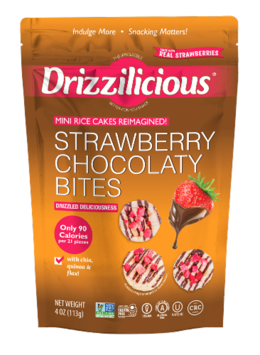Drizzilicious® Strawberry Chocolaty Bites