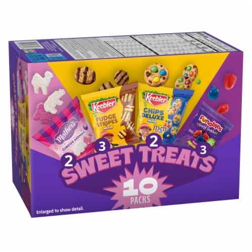 Keebler Sweet Treat Variety Pack Includes Chips Deluxe Funables Fudge Stripes