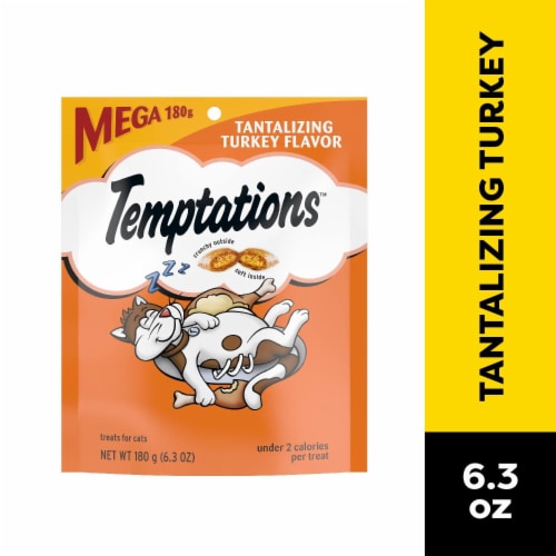 Temptations Classic Crunchy and Soft Cat Treats Tantalizing Turkey Flavor