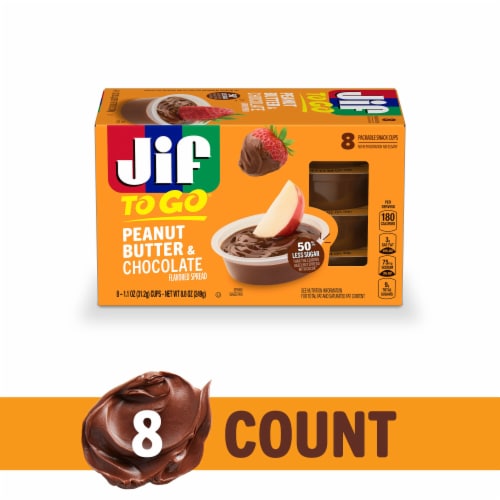 Jif Peanut Butter & Chocolate Flavored To Go Spread