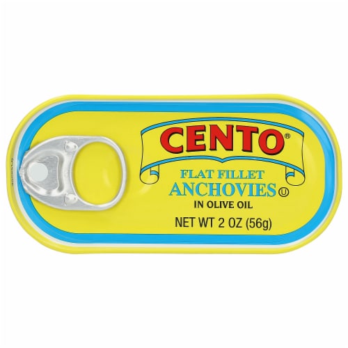 Cento Flat Fillet Anchovies in Olive Oil