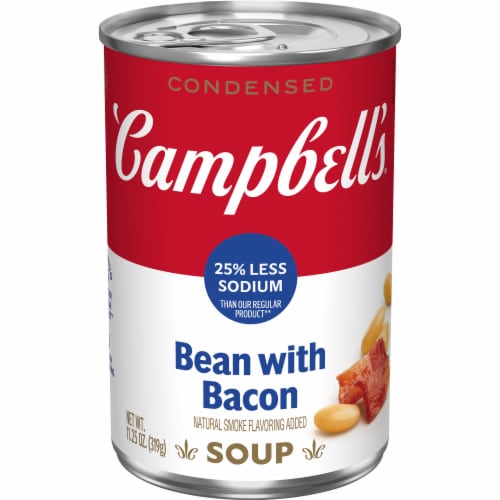 25% Less Sodium Bean with Bacon Soup