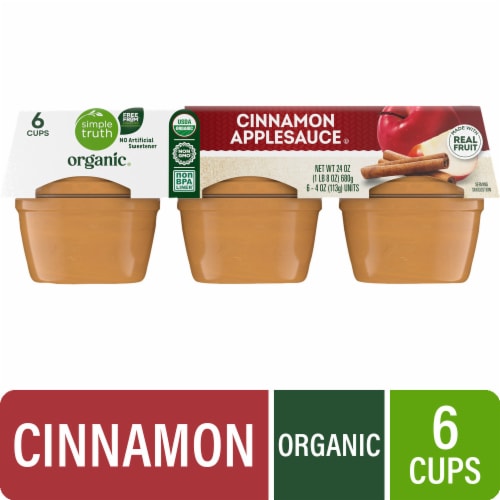 Simple Truth Organic® Cinnamon Applesauce Cups