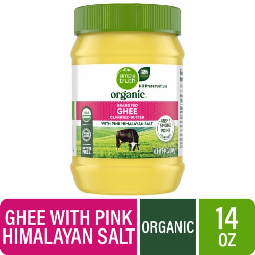 Simple Truth Organic® Grass Fed Ghee Butter with Pink Himalayan Salt
