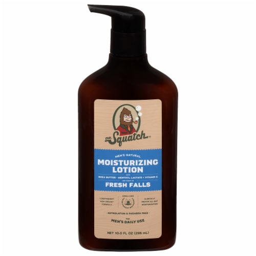 Dr. Squatch® Lotion Fresh Falls For Men Moisturizing Natural