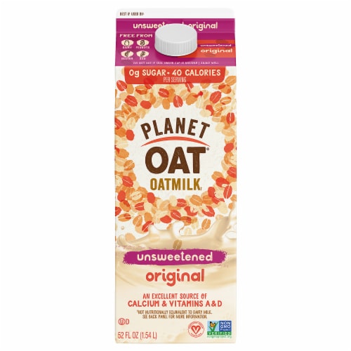 Planet Oat® Dairy Free Unsweeted Original Oat Milk