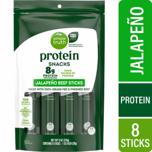 Simple Truth® Protein Jalapeno Beef Stick Snacks