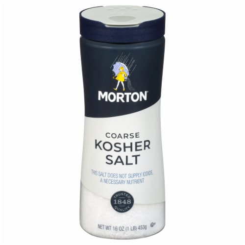 Morton Coarse Kosher Salt 16 oz
