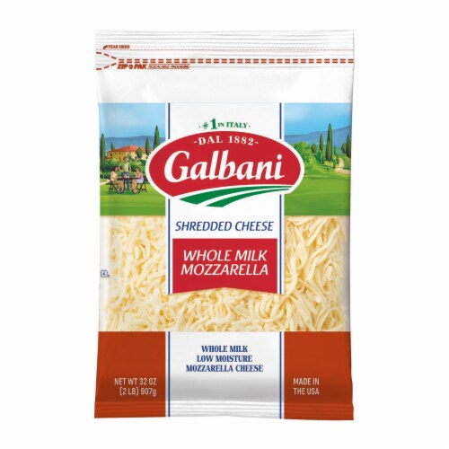 Galbani® Whole Milk Shredded Mozzerella Cheese