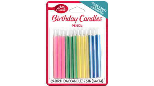 Betty Crocker Pencil Birthday Candles